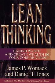 Lean thinking (1996, Simon & Schuster)
