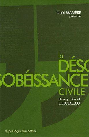 La désobéissance civile (French language)