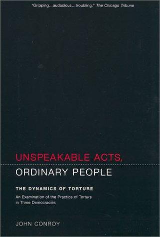 Unspeakable Acts, Ordinary People (Paperback, 2001, University of California Press)