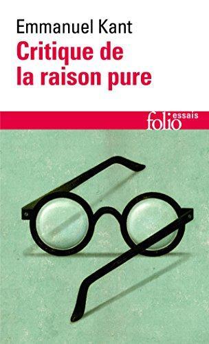 Critique de la raison pure (French language, 1990)