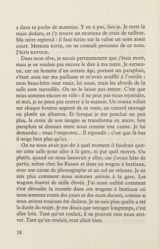 La bascule du souffle (French language, 2010, Gallimard)