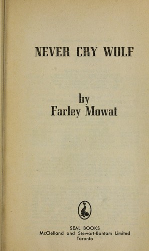 Newer cry wolf (Undetermined language, 1985, McClelland and Stewart-Bantam)