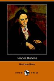 Tender Buttons (Dodo Press) (Paperback, 2006, Dodo Press)