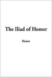 The Iliad of Homer (2002, IndyPublish.com)