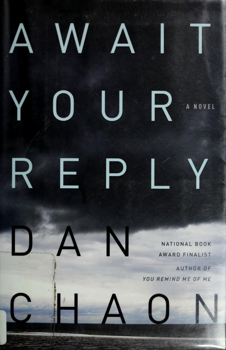 Await Your Reply (Hardcover, 2009, Ballantine Books)