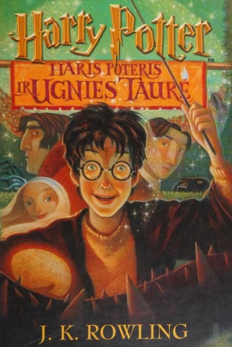 Haris Poteris ir Ugnies Taure (Hardcover, Lithuanian language, 2002, Alma Littera)