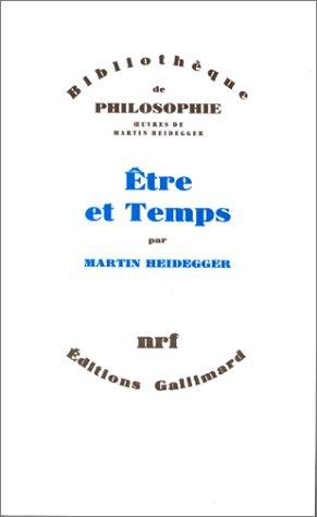 Être et Temps (1986, Gallimard)
