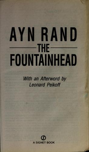 The fountainhead (1993, Signet)