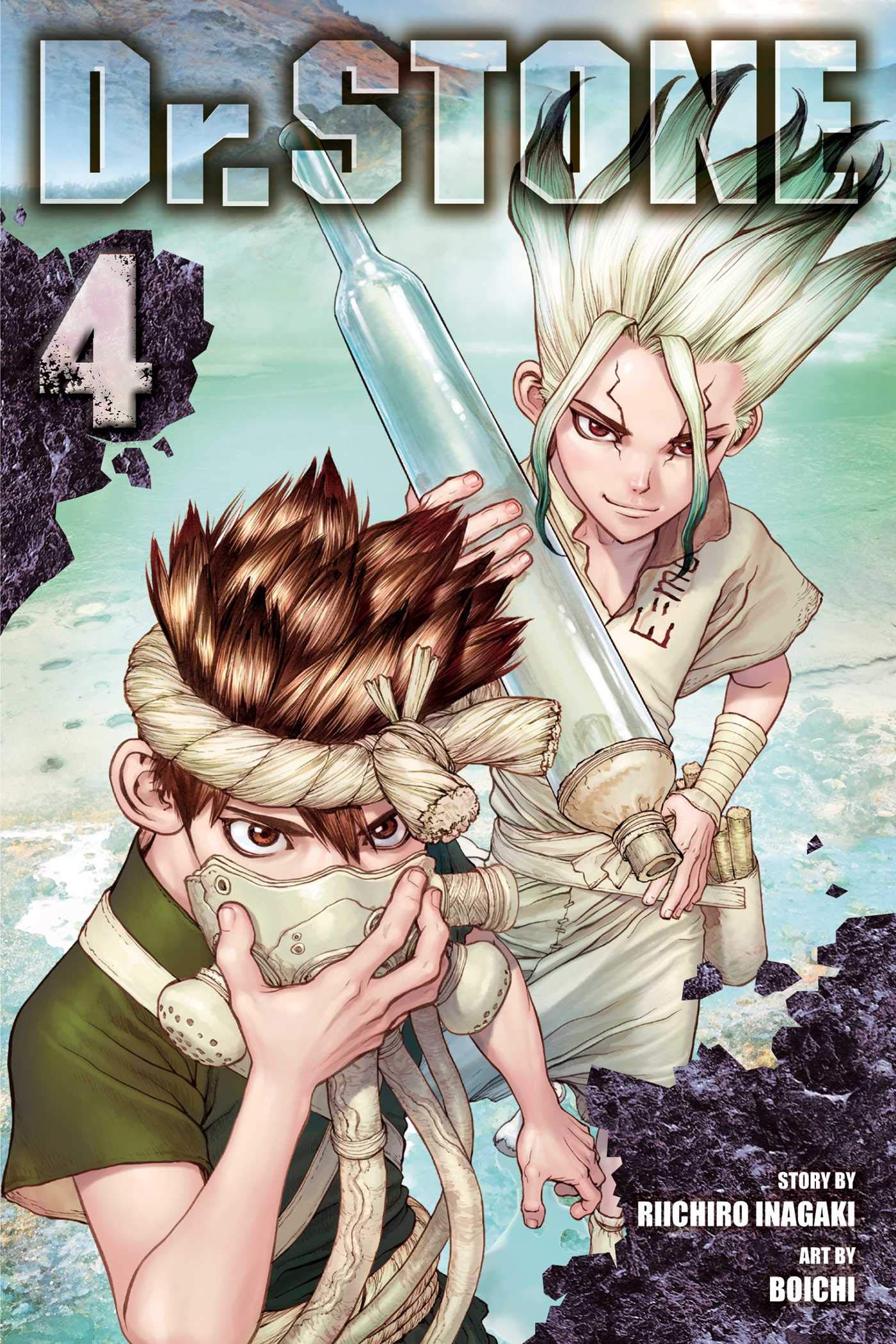 Dr. STONE, Vol. 4 (2019, VIZ Media)