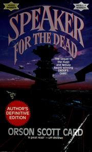 Speaker for the Dead (Paperback, 1994, Tom Doherty Associates, Inc.)