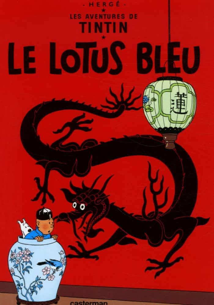 Le lotus bleu (French language, 2006)