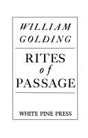 Rites of Passage (1990, White Pine Press (NY))