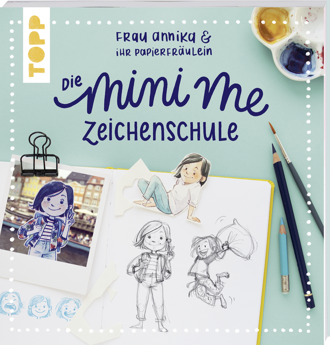 Die Mini me Zeichenschule (Paperback, Deutsch language, Frech Verlag Topp Kreativ)