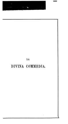 La Divina commedia (1898, G. Barbèra)