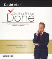 Getting Things Done (AudiobookFormat, 2002, Simon & Schuster Audio)