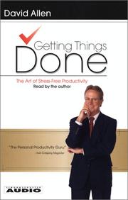 Getting Things Done (AudiobookFormat, 2002, Simon & Schuster Audio)