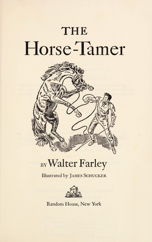 The horse-tamer. (1958, Random House)