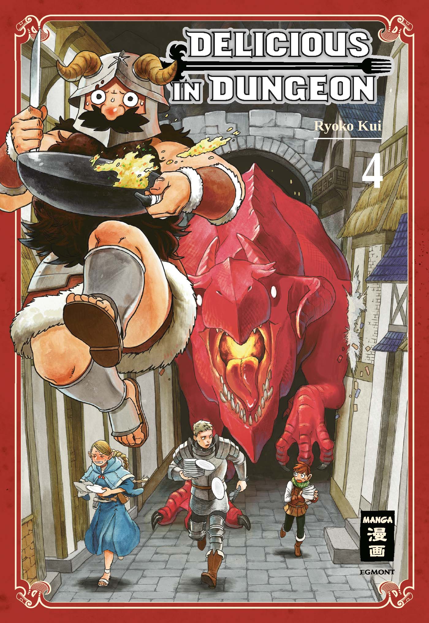 Delicious in Dungeon 04 (Paperback, deutsch language, Egmont Manga)