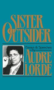 Sister outsider (1984, Crossing Press)