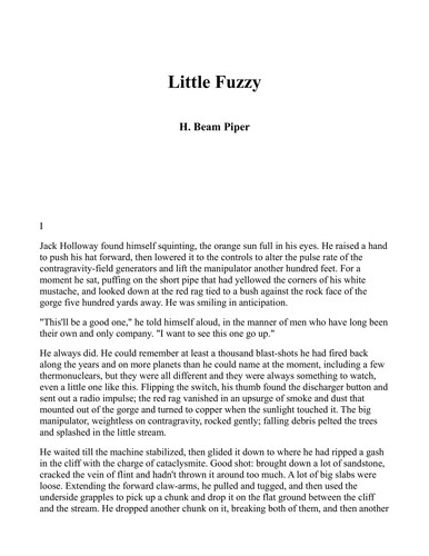 Little Fuzzy (1987, Ace)