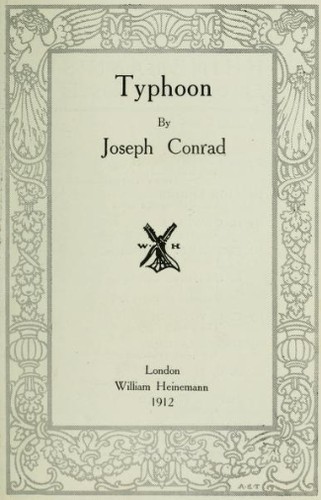 Typhoon (1912, Heinemann)