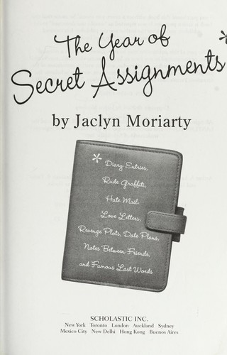 The year of secret assignments (2005, Scholastic)