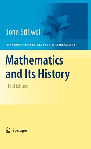 Mathematics and its history (2010, Springer)