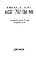 My friends (1986, Carcanet)