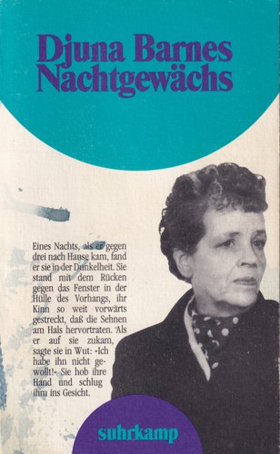 Nachtgewächs (German language, 1991, Suhrkamp)