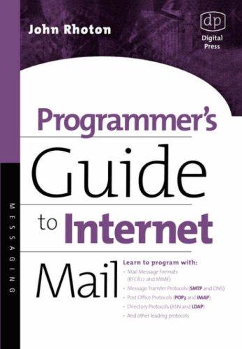 Programmer's Guide to Internet Mail (HP Technologies) (Paperback, Digital Press)