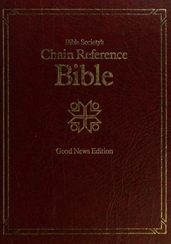 Bible Society's chain reference Bible. (1985, Bible Society)