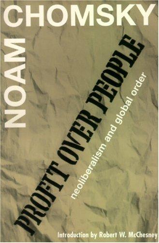 Profit Over People (Paperback, 1998, Seven Stories Press)