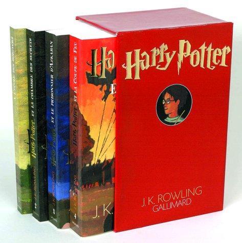 Harry Potter, coffret 4 volumes (French language, 2000)