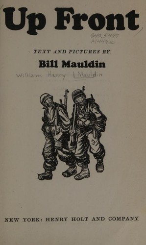 Up Front (1945, H. Holt and company)