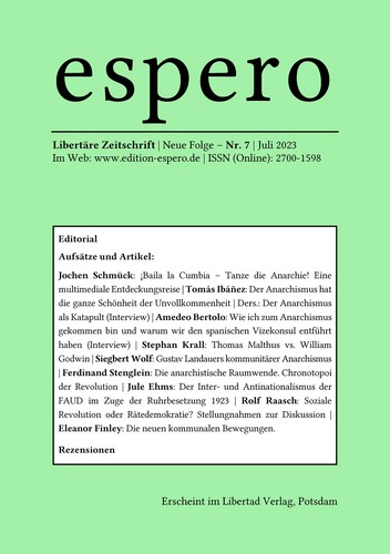 espero 7 (EBook, German language, 2023, Libertad Verlag)