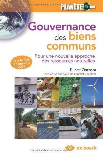 Gouvernance des biens communs (French language)